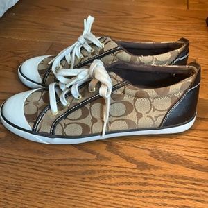COACH leatherware sneakers - Size 10
